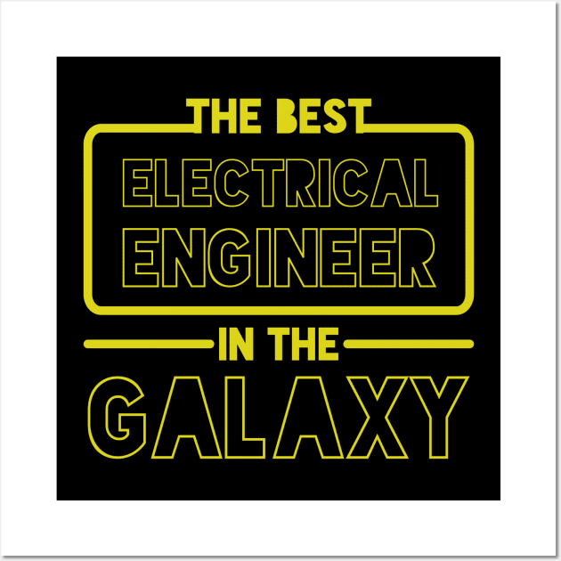 funny electrical engineer quote Wall Art by Elhisodesigns